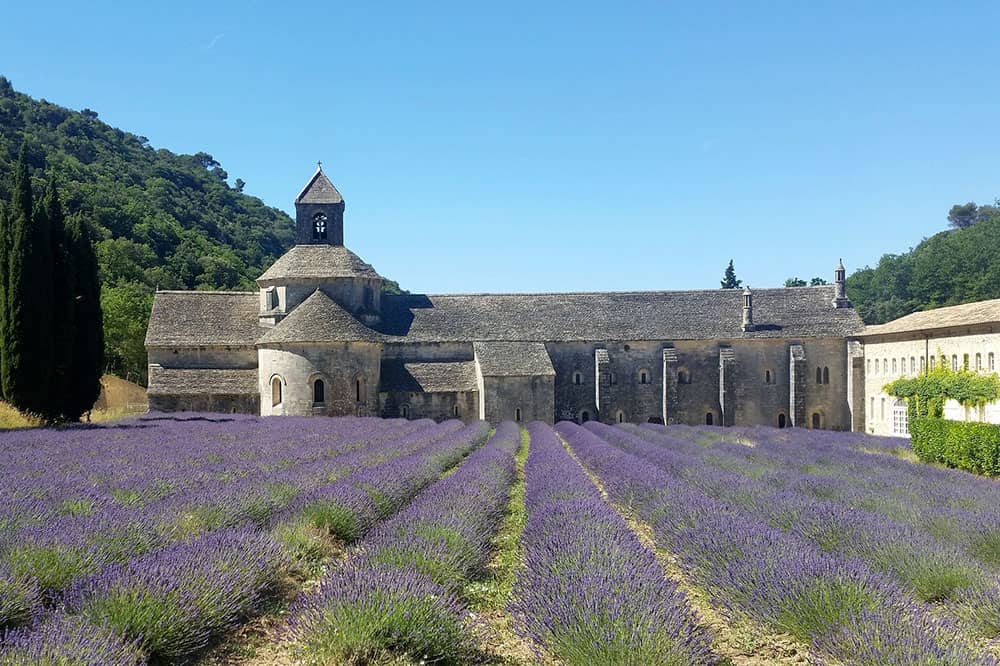 Abbazia di Sénanque Francia - Tour Provenza e campi di lavanda - Viaggio di gruppo Perusia Viaggi