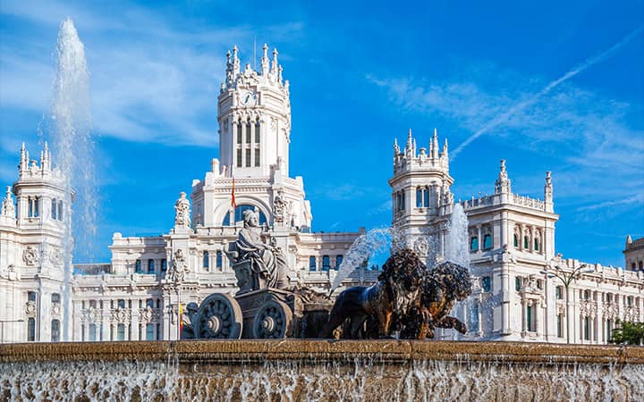 Plaza de Cibeles tour di 8 giorni Perusia Viaggi