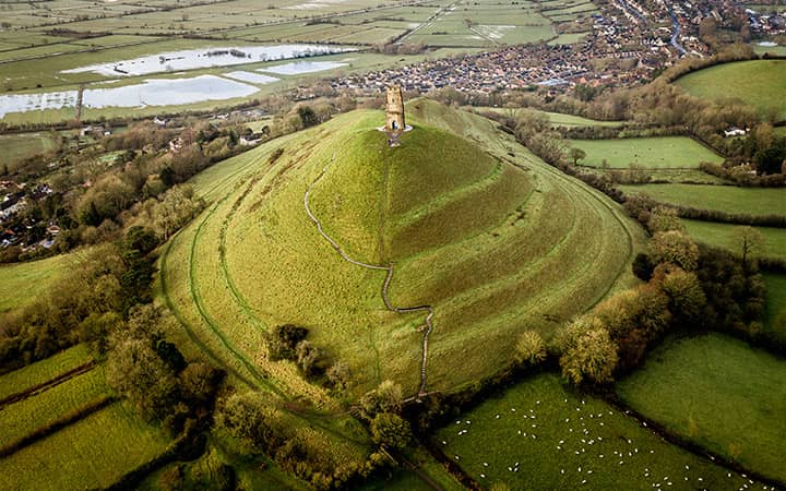 Torre di San Michele sulla collina di Glastonbury Tor - Tour Inghilterra del sud e Cornovaglia 8 giorni