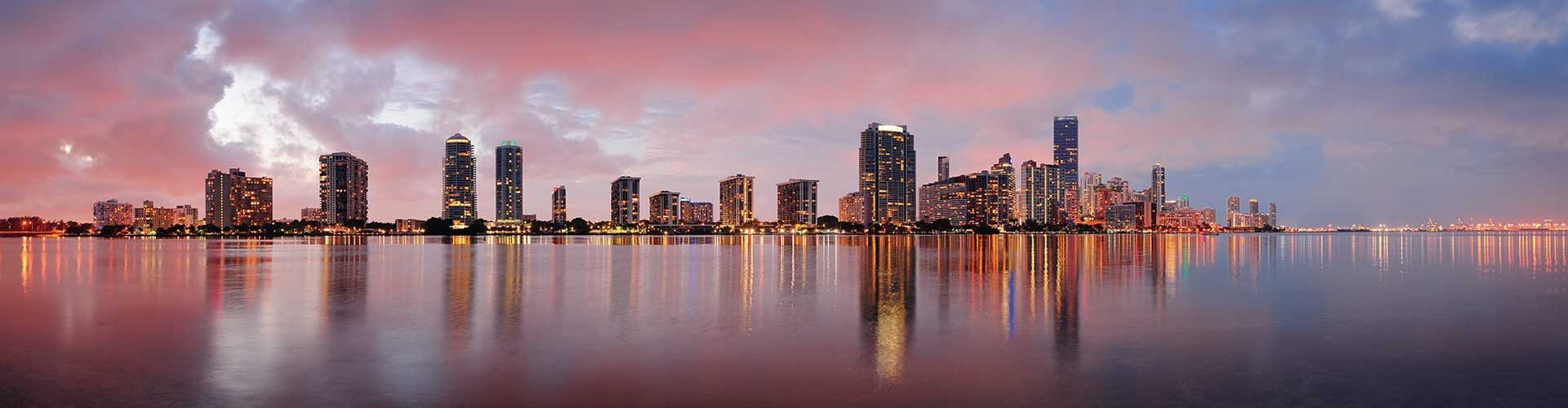 Viaggio in Florida: skyline della città di Miami - Tour Florida partenza garantita